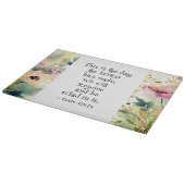 詩篇118:24主が聖書をつくった日 カッティングボード (角)