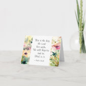 詩篇118:24主が聖書をつくった日 カード (正面)