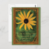 詩篇118:24今日だ ポストカード (正面/裏面)