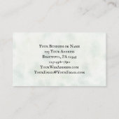 詩篇118:24今日はフローラ感動的 名刺 (裏面)