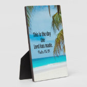 詩篇118:24、今日は… フォトプラーク (側面)