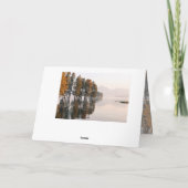 詩篇118:6主は私の側にあり、私は恐れない カード (裏面)