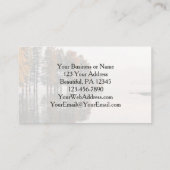 詩篇118:6主は私の側にあり、私は恐れない 名刺 (裏面)