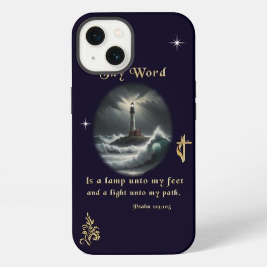詩篇119篇 iPhoneケース (裏面)