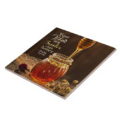 詩篇119:103あなたの言葉は蜂蜜よりも甘い タイル (側面)