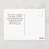 詩篇119:103あなたの言葉は蜂蜜よりも甘い ポストカード (裏面)