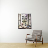 詩篇119:105あなたの言葉はランプの聖句である タペストリー (インサイチュ)