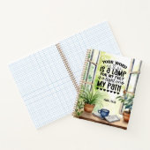 詩篇119:105あなたの言葉はランプの聖句である ノートブック (内部)