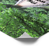 詩篇119:105あなたの言葉は私の足たちにランプである。 ポスター (角)