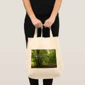 詩篇119:105あなたの言葉は私の足にランプである トートバッグ (正面(商品))