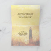 詩篇119:105あなたの言葉は私の足のランプである カード (内部)