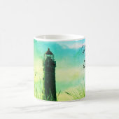 詩篇119:105あなたの言葉は私の足のランプである コーヒーマグカップ (中央)