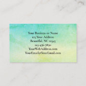 詩篇119:105あなたの言葉は私の足のランプである 名刺 (裏面)