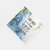 詩篇119:105キリスト教の聖書の聖句 スタンダードランチョンナプキン (角)