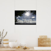 詩篇119:11聖書の詩のポスター ポスター (キッチン)