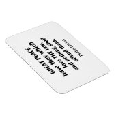 詩篇119:165平和素晴らしは、あなた方を愛する者たちがいる マグネット (右側)