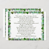 詩篇11, 聖書の言葉 招待状 (正面/裏面)