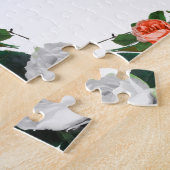 詩篇11:5、暴力なし ジグソーパズル (側面)