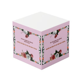 詩篇11:5、暴力なし フォトキューブ