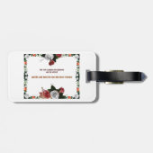 詩篇11:5、暴力なし ラゲッジタグ (裏面横)