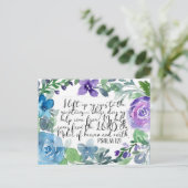 詩篇121私は目を上げる ポストカード (スタンド正面)