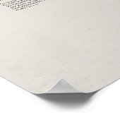 詩篇121篇、聖書の言葉、現代の聖書、聖句のワッペン ポスター (角)