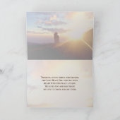 詩篇121:1-2主救済よ来の私 カード (内部)