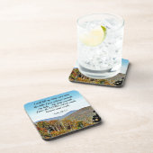 詩篇121:1,2私は私の目を上げる… コースター (右側)