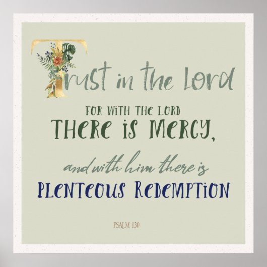 詩篇130 ポスター (正面)