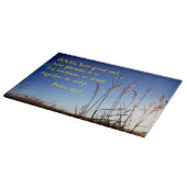 詩篇133:1見よ、どんなに良く、どんなに楽しいか カッティングボード (角)