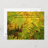 詩篇139章2節 | 霊感あふれる言葉 ポストカード (正面/裏面)