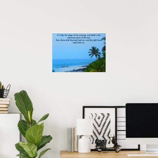 詩篇139 ポスター (ホームオフィス)