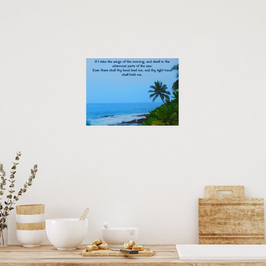 詩篇139 ポスター (キッチン)