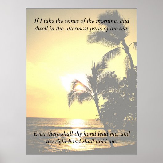 詩篇139 ポスター (正面)