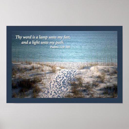 詩篇139:105 ポスター (正面)