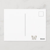 詩篇139:13あなたは私を一緒に聖なる書物、 経典カードで編んだ ポストカード (裏面)