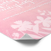 詩篇139:13-14 "恐ろしくも素晴らしく造られたるもの" ポスター (角)