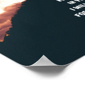 詩篇13:5-6わたしのハートはあなたの救いを喜ぶ ポスター (角)