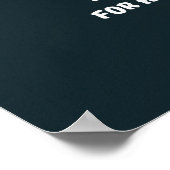 詩篇13:5-6私は神の絶え間ない愛の聖書を信じる ポスター (角)