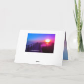 詩篇143:8あなたの絶え間ない愛の言葉、聖なる書物、 経典 カード (裏面)