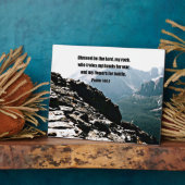 詩篇144賛美:1主なる… フォトプラーク (側面)