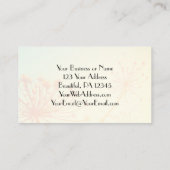 詩篇145:3素晴らしは主であり、聖書の聖句である 名刺 (裏面)