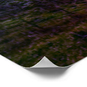 詩篇145:8からの聖書の詩。 ポスター (角)