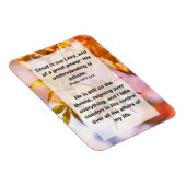 詩篇147:5素晴らしは我らの主であり、苦し素晴らしみ マグネット (右側)