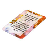 詩篇147:5素晴らしは我らの主であり、苦し素晴らしみ マグネット (左側)