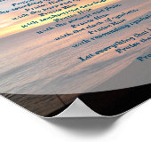 詩篇150主のポスターを賞賛 ポスター (角)