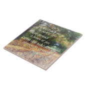 詩篇16:11あなたは私に道を示してくださる タイル (側面)