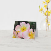 詩篇16:11 ブランクカード カード (黄色い花)