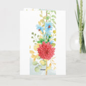 詩篇16:8わたしは聖書クリスチャンを揺るがすことはない カード (裏面)