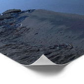 詩篇16:8励ましの高揚聖書聖なる書物、 経典 ポスター (角)